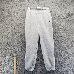 Carhartt Pants Mens Small Gray Relaxed Fit Cotton Blend Comfy Lounge Jogger